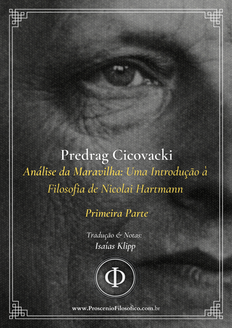 Predrag Cicovacki - Análise da Maravilha - Uma Introdução à Filosofia de Nicolai Hartmann